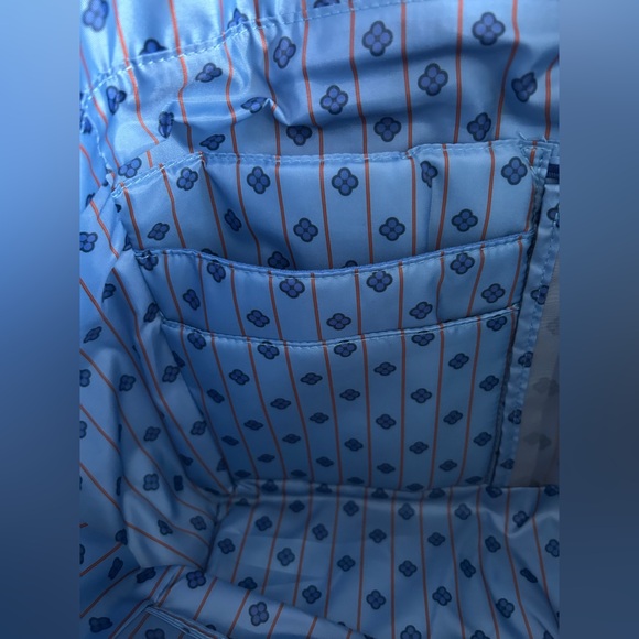 LUG AVION LOVE CARRY ALL TOTE SAPPHIRE BLUE NWT - Picture 6 of 9